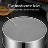 Kitchen Gadget for Pastry Stainless Steel Flour Sifter, Handheld Fine Mesh Strainer, Durable Corrosion Rust Resistant Sifter Round Sieve Cocoa