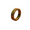 Old Money Wind Retro Croix Cross Element Sanskrit Diamond Ring Male And Female Couples Ring Niche Fashion Ring Accessories