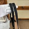 [Pre-Owned] Classic Commuter Large Capacity Logo Print Color Block Canvas Tote Bag - Excellent #A4EBXE