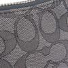 Used COACH Shoulder Bag F29959 Signature Canvas/leather Gray Black One Belt
