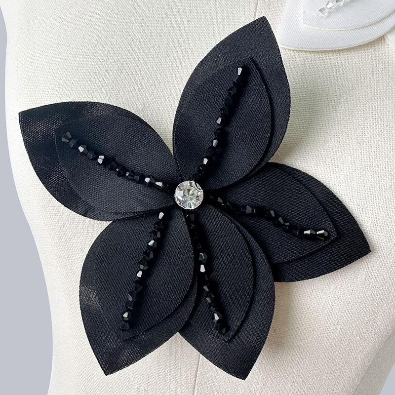 

Handmade 3D Large Flower Brooches Elegant Corsage Wedding Party Lapel Pins for Women Fashion Accessories Bridal Boutonniere Gift