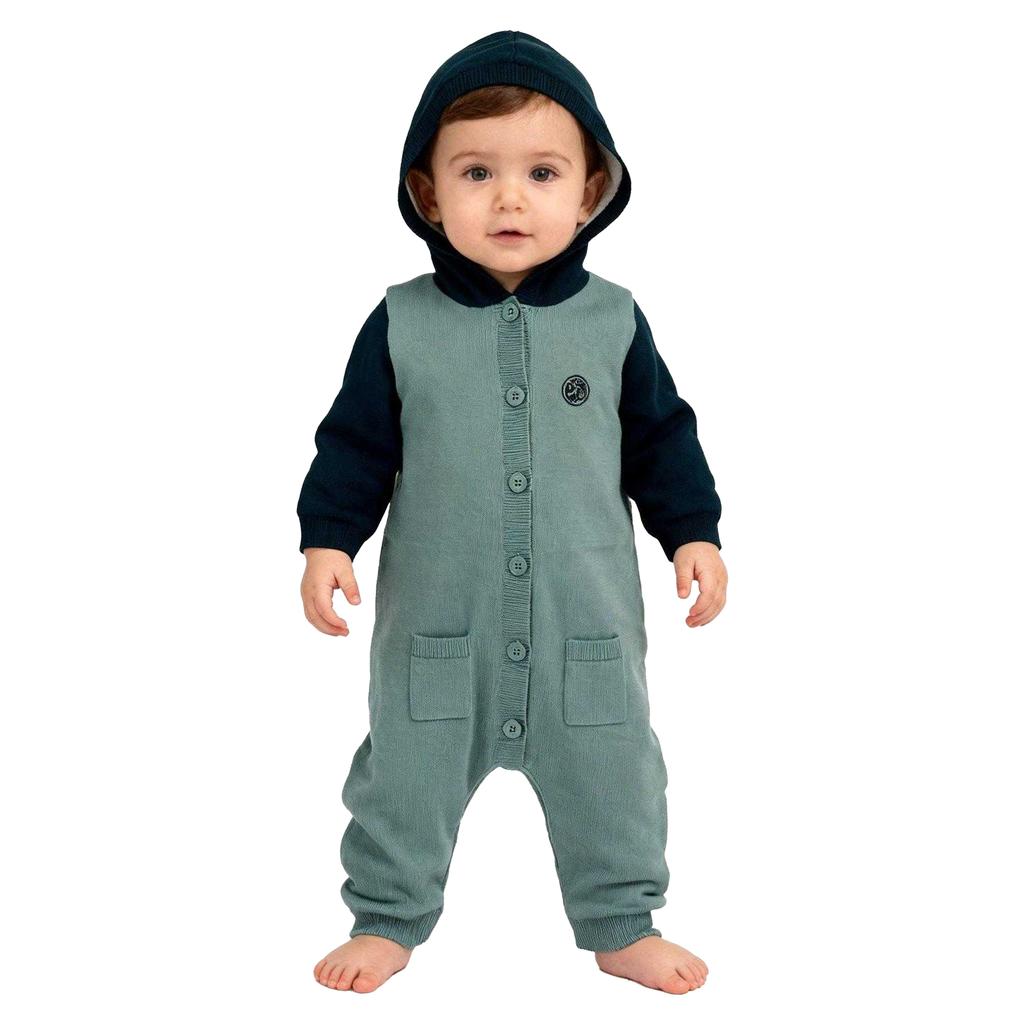 Pretty Green Baby Jumpsuit