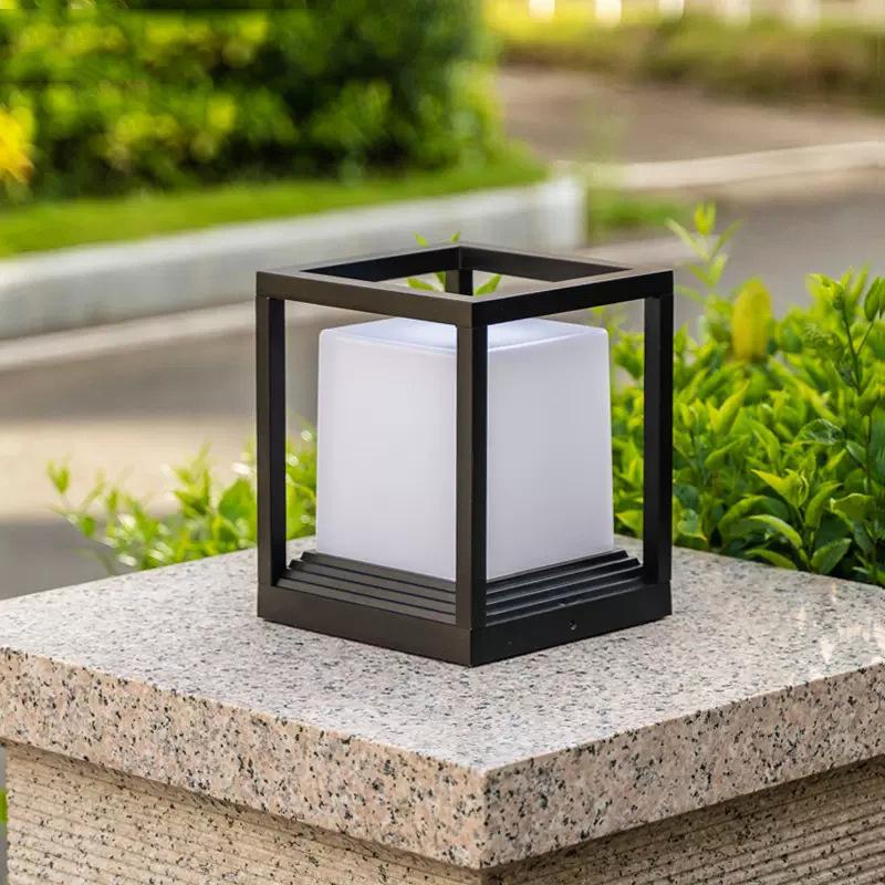 Waterproof Solar Outdoor Lamp - Gate Post & Courtyard Light
