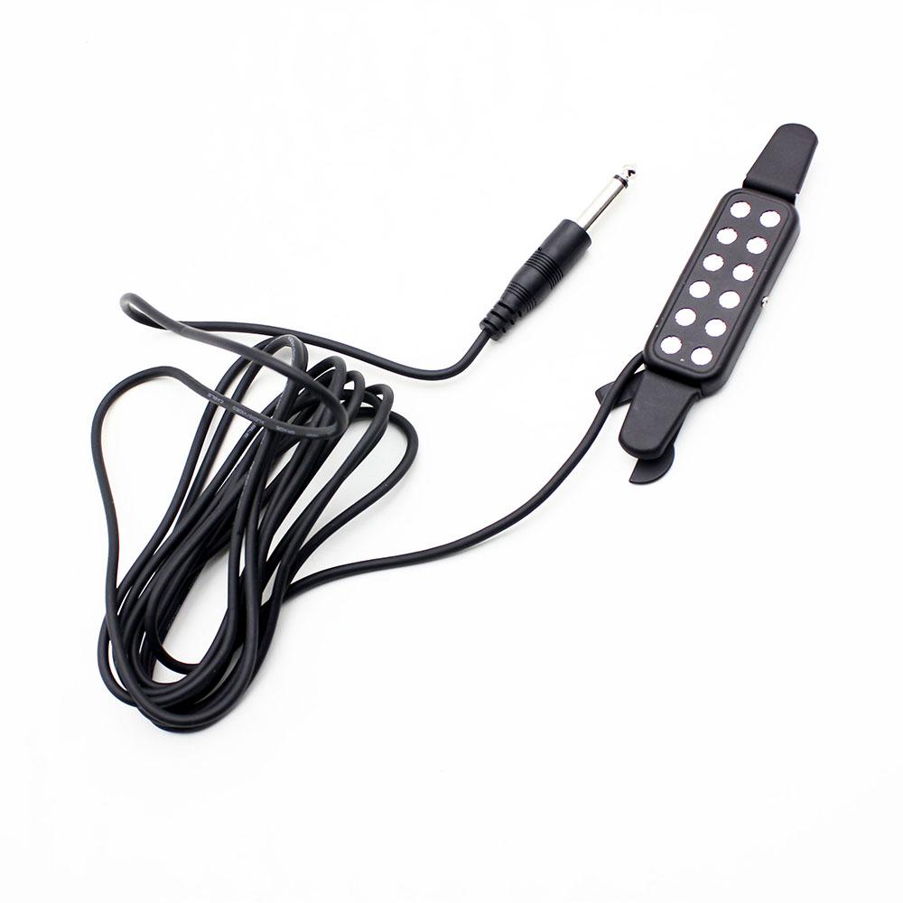 Acoustic Guitar Pickup Under-Saddle Sound Hole Pickup Wide Frequency Response Ultra-Low Noise Guitar Accessories