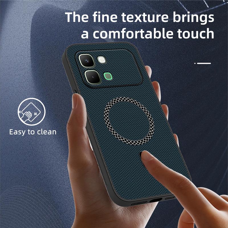 For Infinix Note Edge Case Business 3D Texture Magnetic Shockproof Leather Protective Cover For Infinix Note Edge Funda