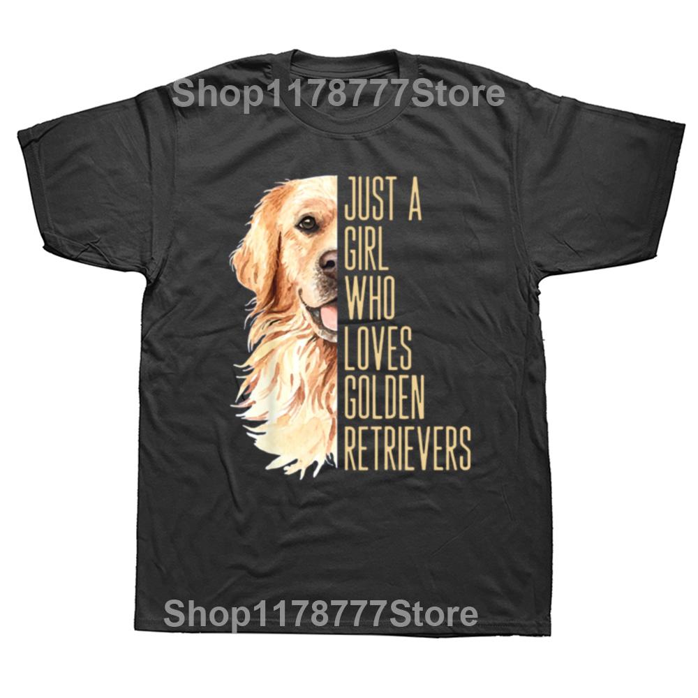 Lustiges Bestes Golden Retriever Papa Aller Zeiten Hundeliebhaber Besitzer T-Shirts Grafik Baumwolle Streetwear Kurzarm Geburtstagsgeschenke T-Shirt Herren