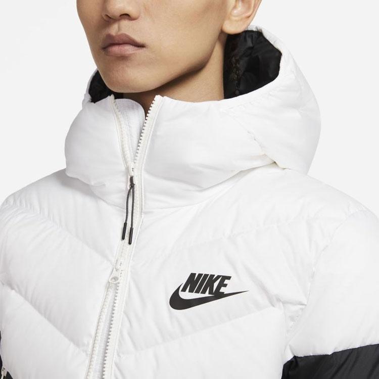 Nike Nsw Down Fill Zip Hooded Jacket Men Outerwear Black CU0226-101