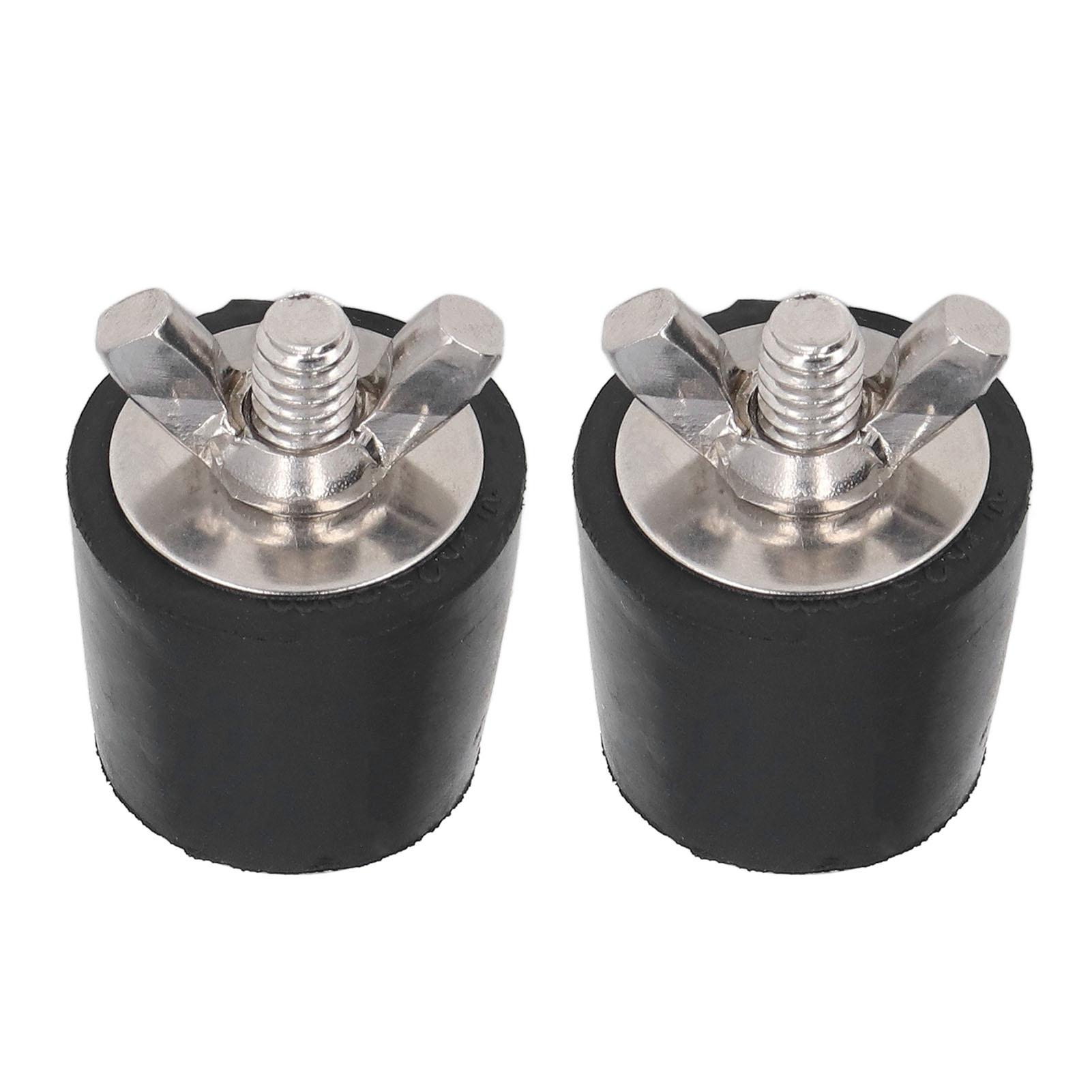 

2Pcs Swimming Pool Rubber Plugs Winterizing Tapered Plug Swimming Pool Accessories 25mm