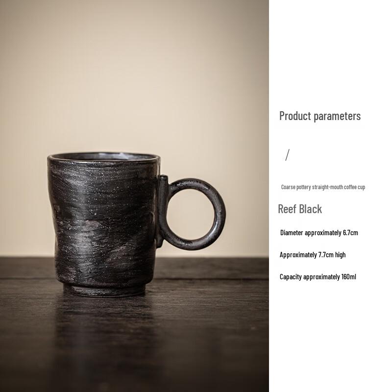 

OLOEY Portable Retro Ceramic Coffee Cup