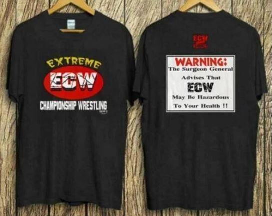 2 Side T shirt Vintage ECW 2 sided shirt Unisex. S