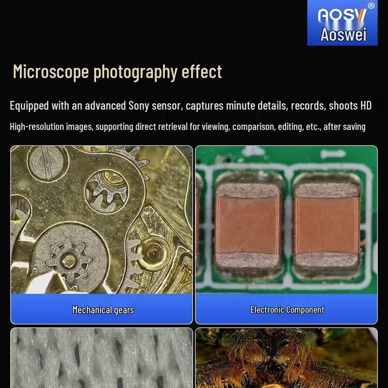 AOSVI T2-21TZ Trinocular Stereo Microscope