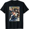 Japanese Samurai Warrior Traditional Ukiyo-E Style Art T-Shirt