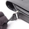 Used PRADA TORO Shoulder Bag 2VD004 Leather Black Used Mens