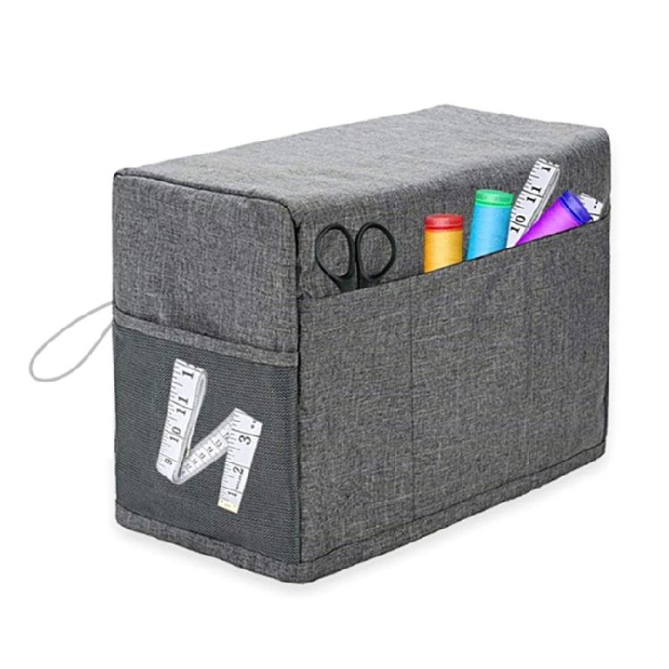 Sewing Machine Dust Cover with Storage Pocket Protective Sewing Machine Cover Dust Cover for Sewing Machine Accessories