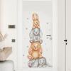Cartoon Cat Wall Stickers Cute Wallpaper Home Decor Wall Decals  Wardrobe