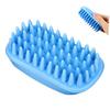 Silicone Shampoo Brush for Pets - Shower Brush for Cats and Dogs, TPE Material, Blue, Pet Care Tool