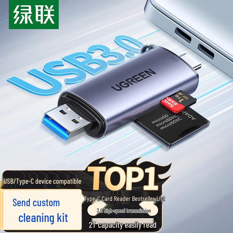 Ugreen USB/Type-C SD/TF Card Reader