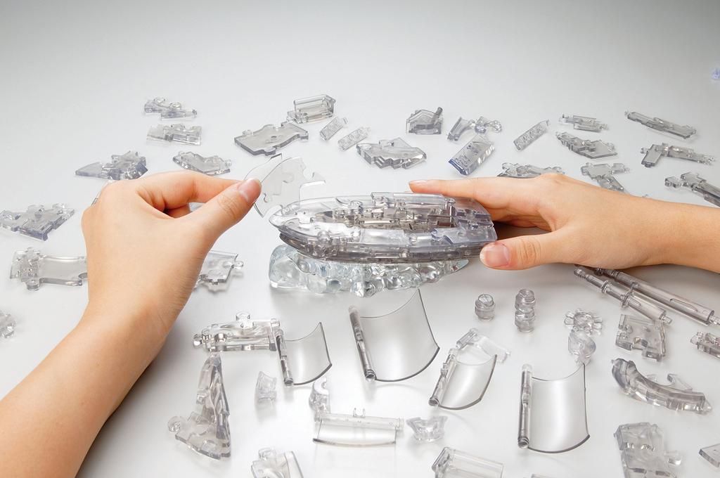 BEVERLY Crystal Puzzle 98 Piece Pirate Ship Black 50141