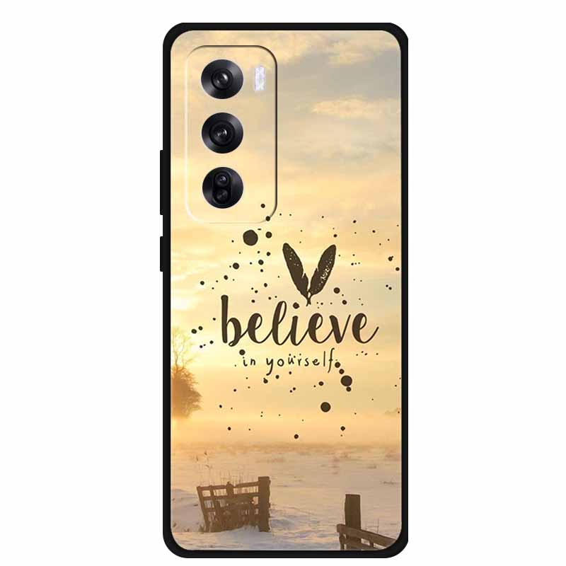 Funda For OPPO Reno 12 / Reno12 Pro Global Case Fashion Printed Soft Silicone Back Cover For Reno12 Pro Cat Phone Case Reno12 5G