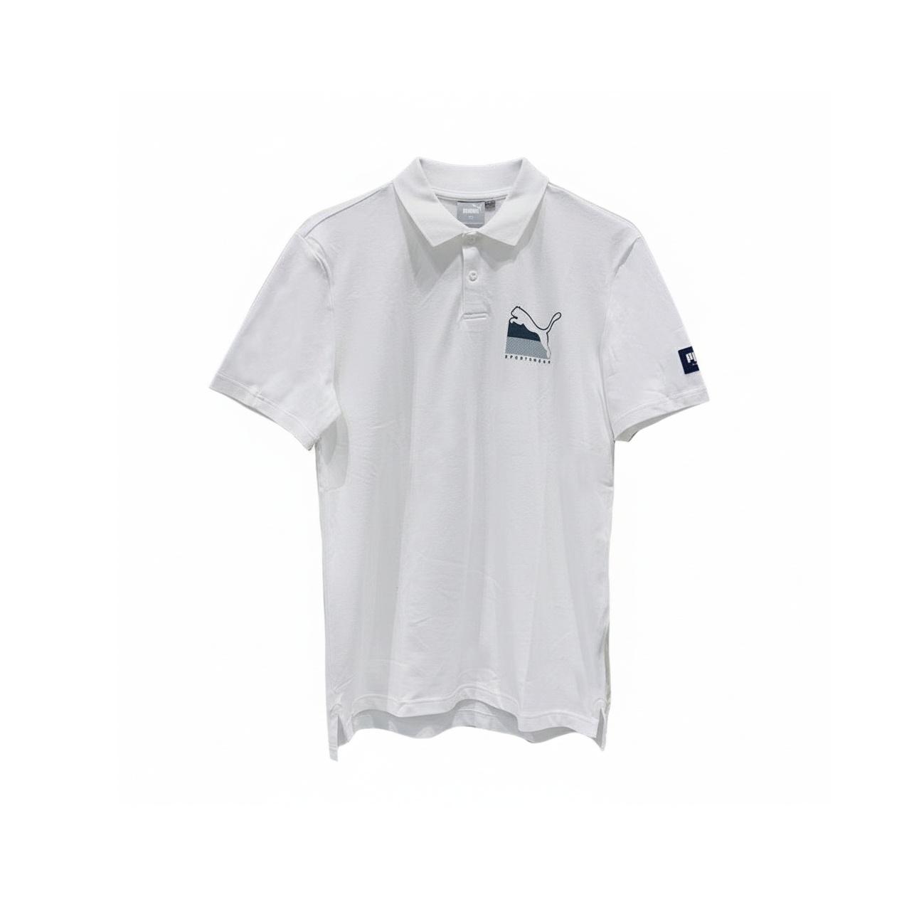 

Puma Loose Breathable Polo Shirt Men tops 583829-02 L