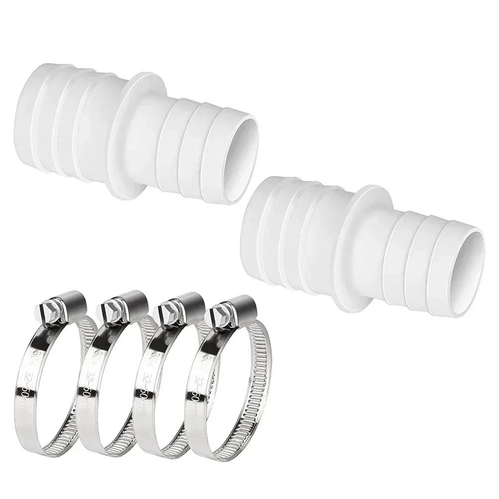 

2/3/4pc Hose Connector Set With 32-38mm Hose Nozzles Pool Hose Adapter Nozzle Adapter Hose Fitting Accessries Pool Cleaning Tool