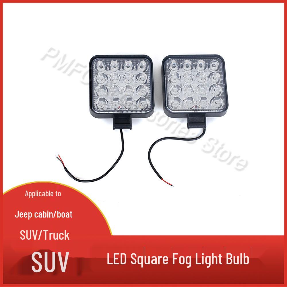 48W LED Off-Road Flood Light for Jeep, Boat, SUV, Truck Exterior