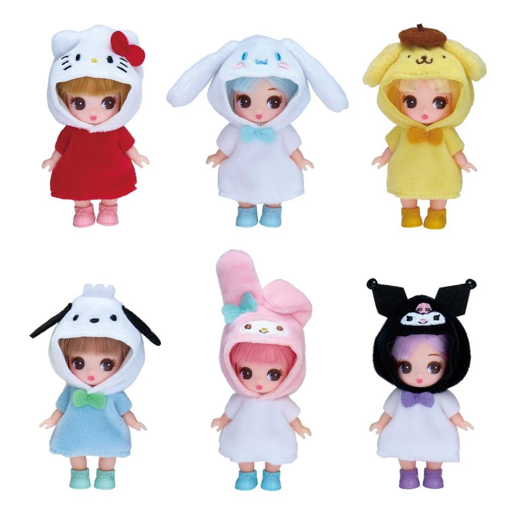 Takara Tomy Licca-chan Docka Petit Sanrio Karaktärer Samling DP-BOX Utklädningslek Leksak ålder 3+.