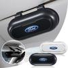 Car Sun Visor Glasses Storage Box Holder Organizer Accessories For Focus 2 3 Mk3 Fiesta Ranger Mondeo Mustang Transit Fusion Kuga