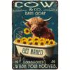 Retro Metal Wall Art Tin Sign Poster Home Decor Living Room Vintage 20x30 Cm