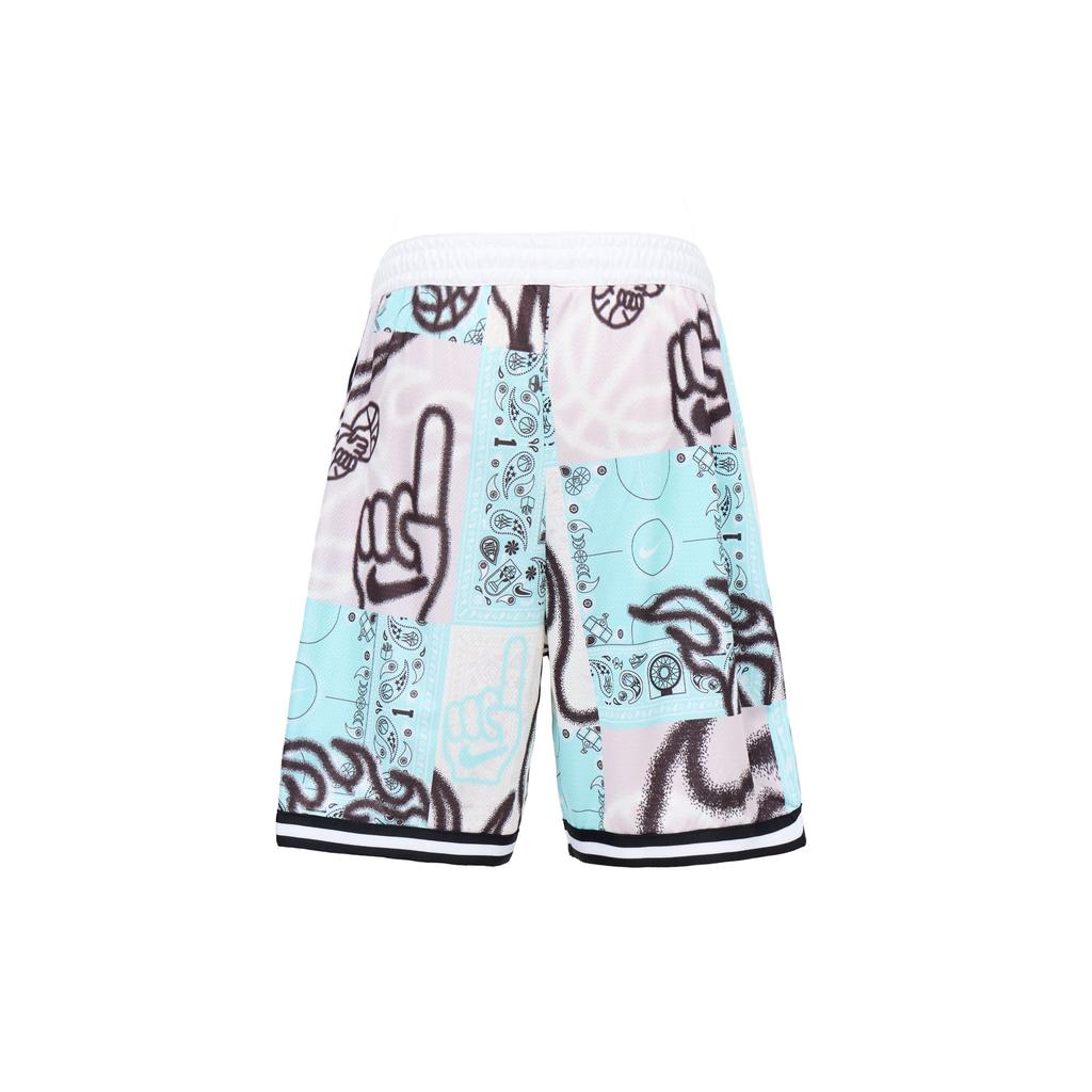 Nike SS23 SS24 DNA CHBL Print Quick-Dry Basketball Shorts Men Bottoms Pink Blue HF6151-418