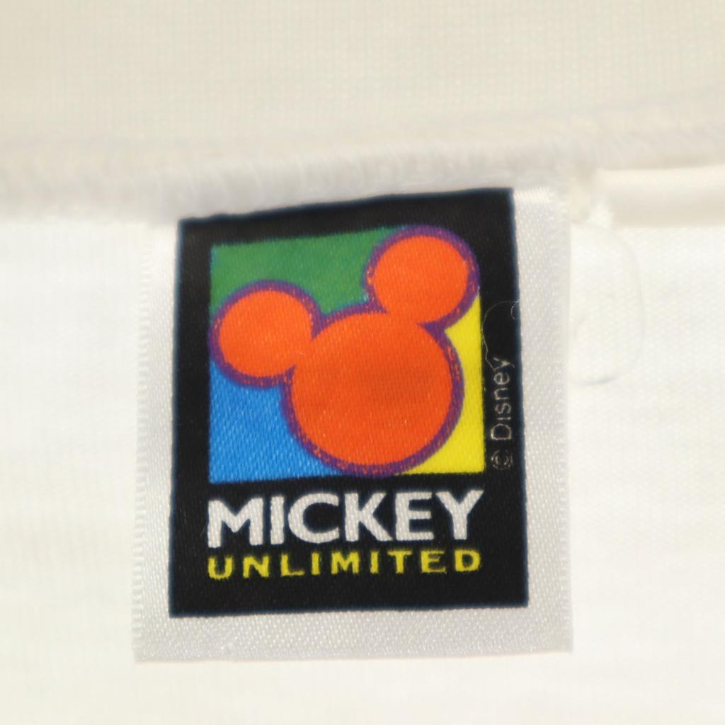 Mickey Unlimited Mickey Friends Short Sleeve T-shirt White Disney Disney Men's Used