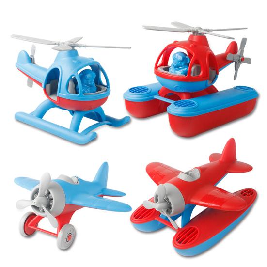 Propeller Airplane Model Kids Educational Helicopter Model Glider Aircraft Water Plane Toddlers Boys Girls Indoor Outdoor Beach Plane Toy
