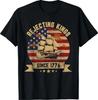 Rejecting Kings Since 1776 Vintage Patriotic USA T-Shirt