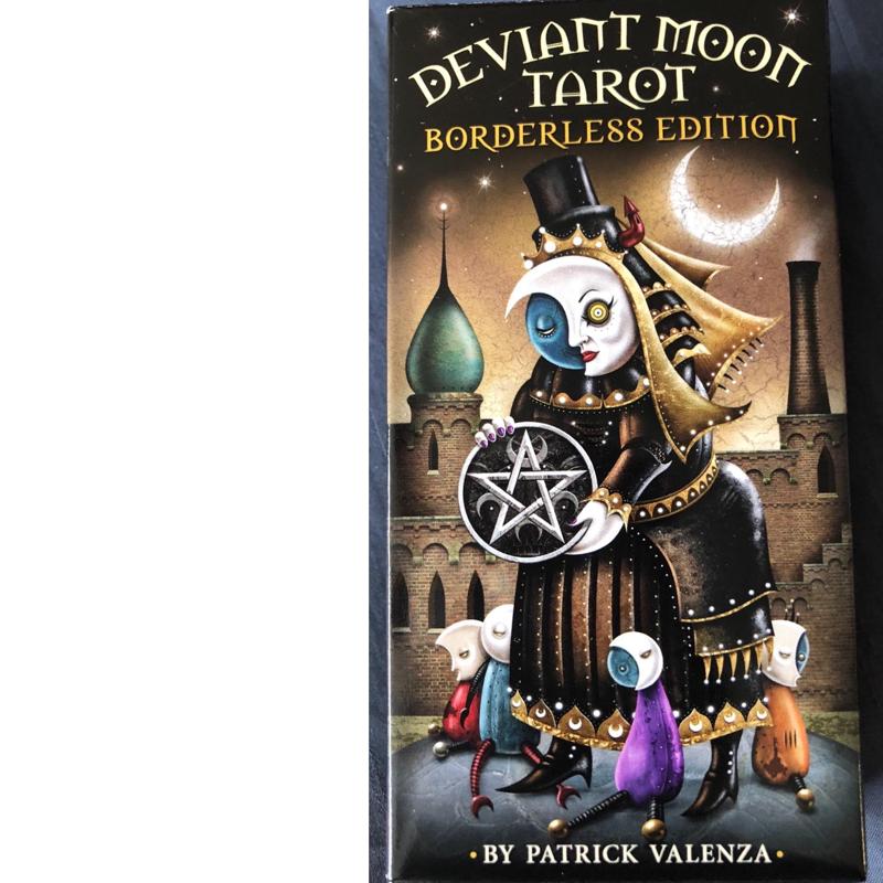 Deviant Moon Tarot Borderless Edition-Karten Tarot-Kartenspiele
