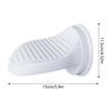 Plastic Shower Foot Rest Portable Bathtub Stool Step Aid Grip Holder Suitable for Cutting Nails Brushing Shoes