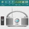 Portable Stereo CD Player Boombox with FM Radio, Bluetooth, USB, AUX Input, Headphone Jack, MP3 CD Support, Clear and Full Sound