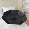 Gradient Color Automatic Umbrella Sunny Rain Dual Use Uv Protection Sunshade Portable Black Glue Foldable Sun Blocking Umbrella