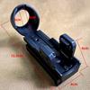 Quick-Draw Tactical Flashlight Holster: High-Intensity, Side-Opening, Waist-Mounted Torch Holder