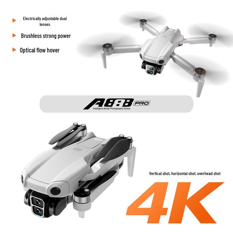 A888PRO Drone: High-Definition Four-Axis, Brushless, Powerful Remote Control Aircraft for Aerial Photography.