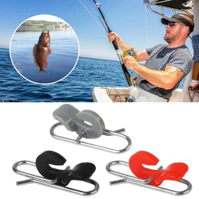 10 Pièces Clips de Puissance de Pêche Acier Inoxydable Changement Rapide Clip d'Appât Connecteur Snap de Pêche pour Eau Douce Eau Salée
