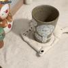 1PCS Coffee Table Mat Decorative Heat Insulation Coaster Tea Table Mat Cute Lazy Coaster For Dining Bar Study Desk Living Room