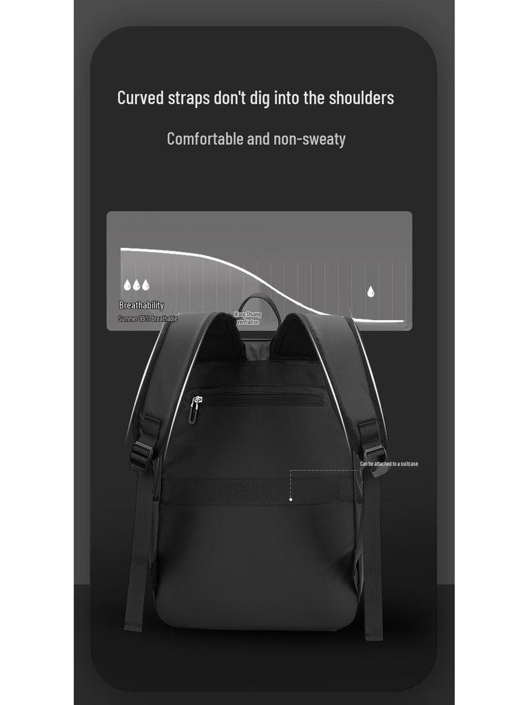 Neuer Multifunktionaler Wasserabweisender Rucksack - Großes Fassungsvermögen für College und Pendler