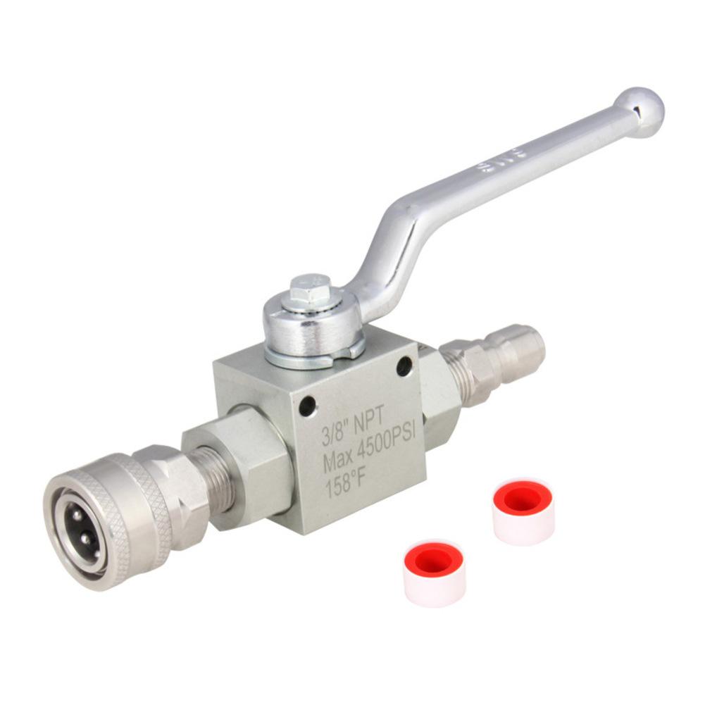 4500 PSI Valve Kit Pressure Washer Valve Kit Easy-to-turn Operation Efficient Power Washing Heavy-duty Performance