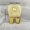 Fatina dei Denti Cambiare i Denti Monete d'Oro Regalo per Bambini Bambini Che Cambiano i Denti Monete da Collezione Monete Placcate Oro