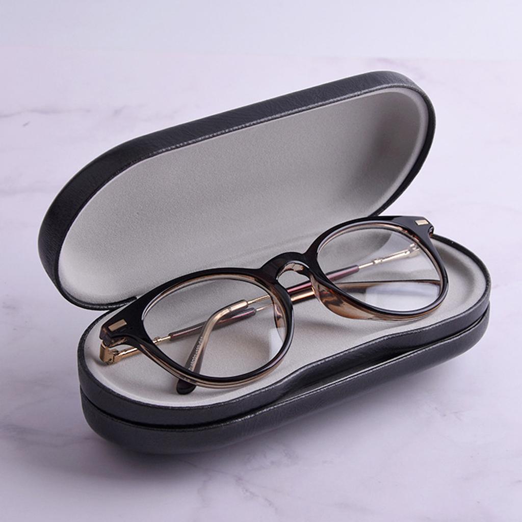 Multipurpose Eyeglasses Contact Lens Holder with Double Layered Soft Protective Lining Eyeglass Holder Eyewear Case