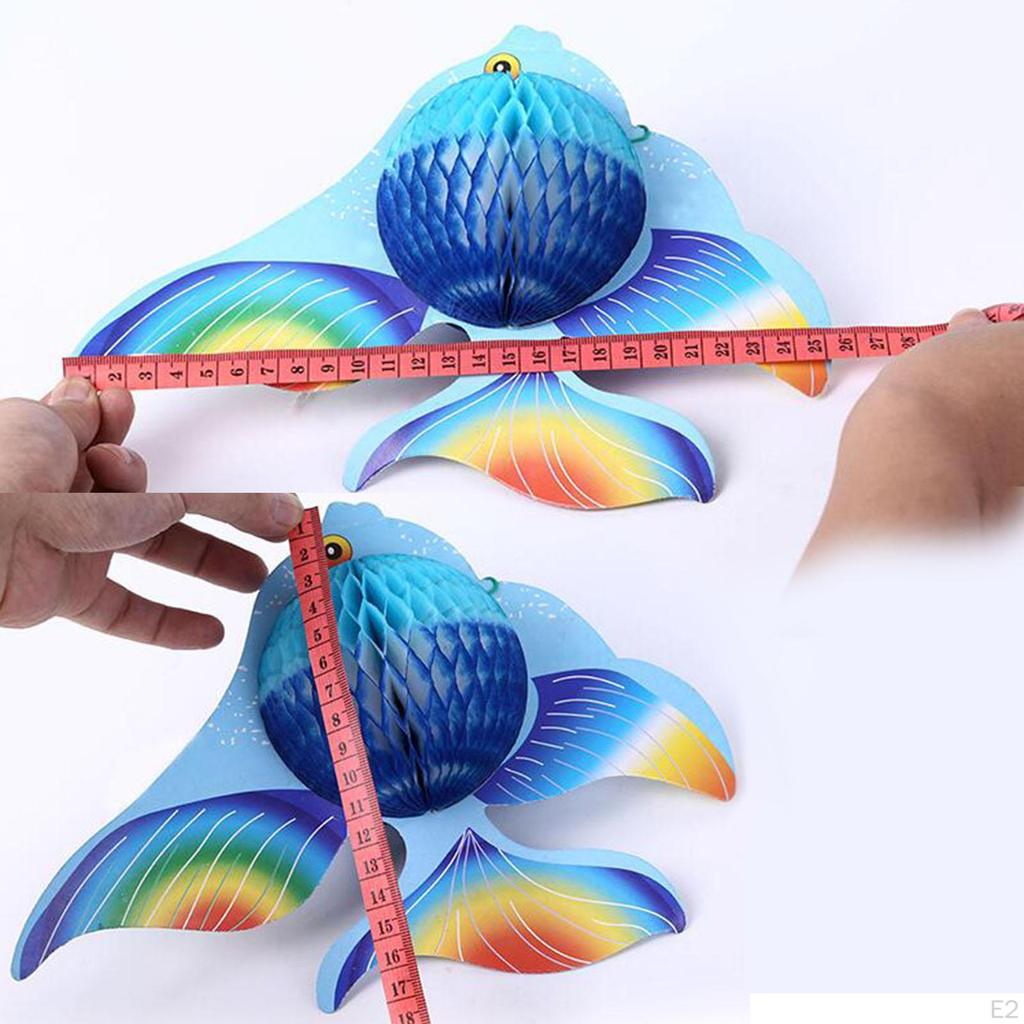 Decorazioni a forma di pesce di carta da appendere, Decorazioni per Feste, Avventure,