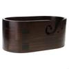 Knitting Bowl Knitting Wool Holder Knitting Wool Organizers with Carved Holes X3UC