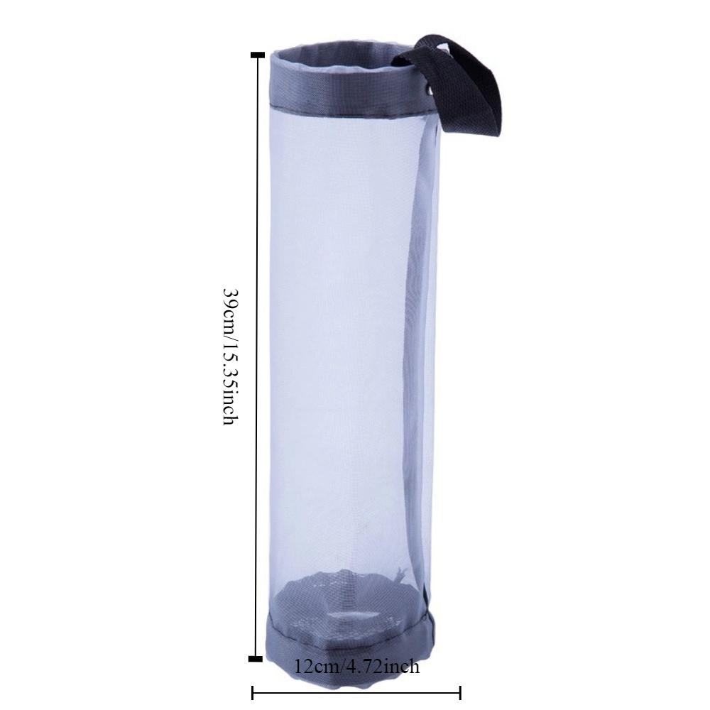 Hanging Garbage Storage Bag Household Kitchen Plastic Bag Organizer Wall Mounted Shelf Storage Bag