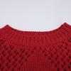 Brunello Cucinelli Red Cropped Cotton Knit Tops S RedUsed