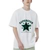 Superstar Graphic T Shirt Black Star Print And Text Casual Wear For Men And Women